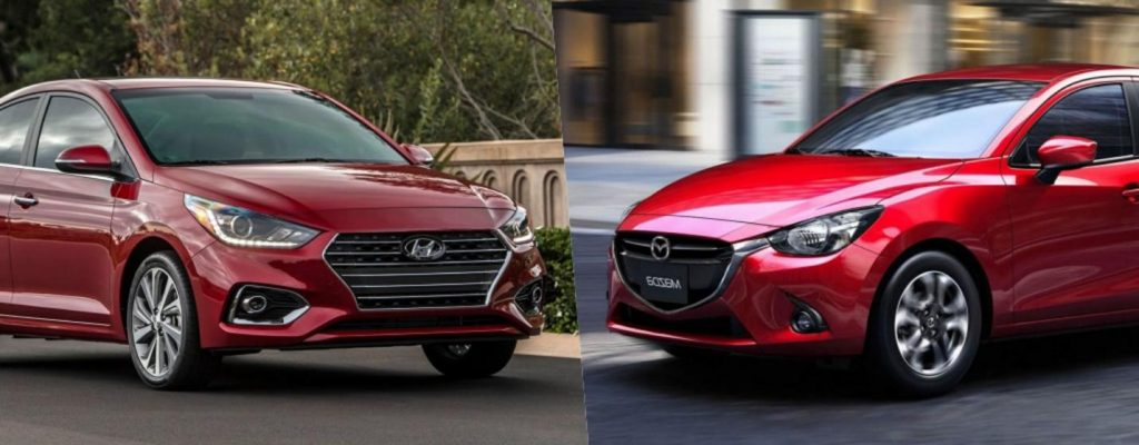 So sánh Mazda 2 và Hyundai Accent về thiết kế ngoại thất